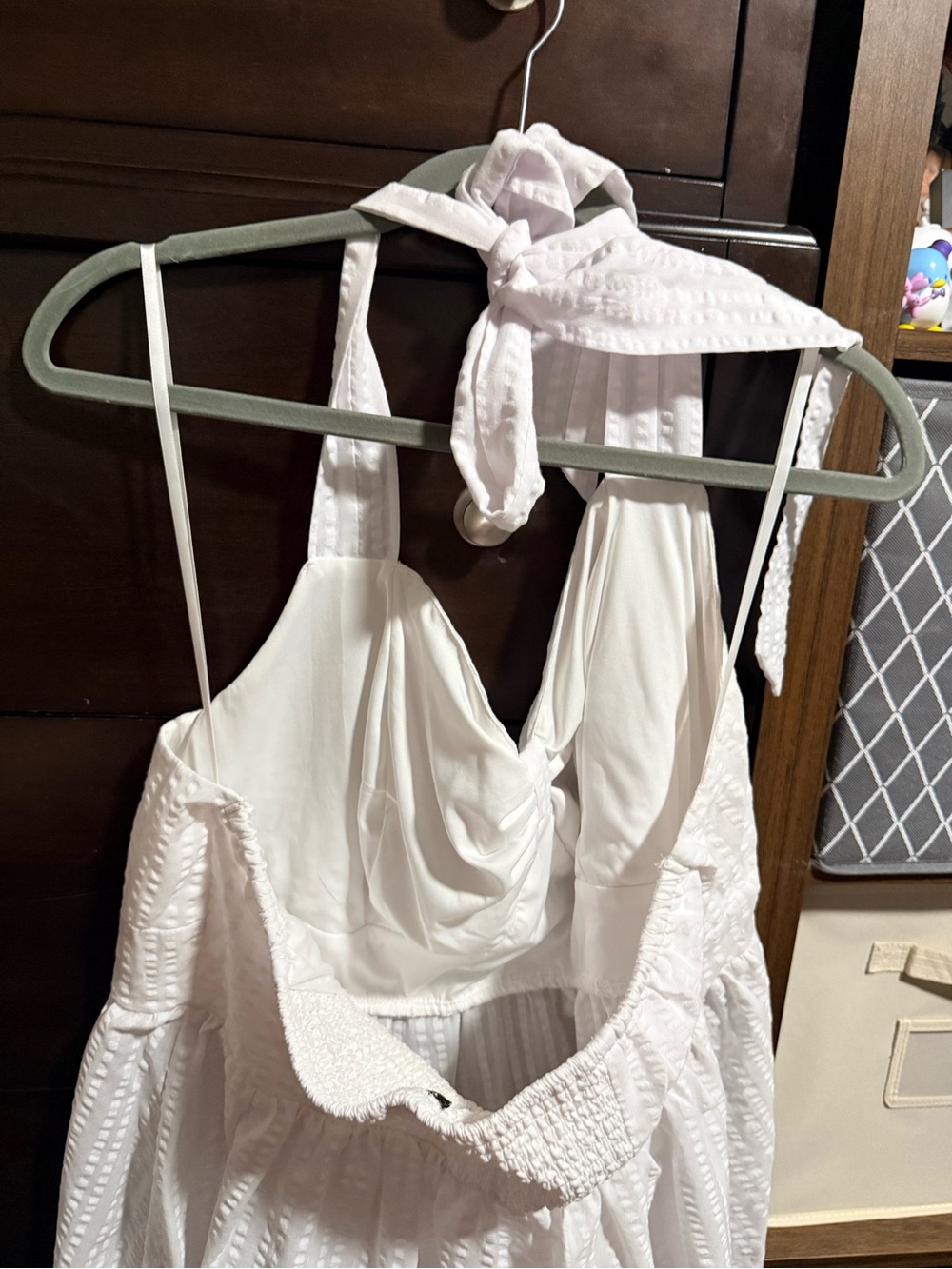 torrid White strapless top